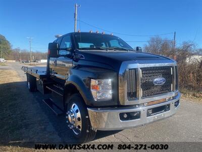 2017 Ford F-650 Superduty Extended Cab Diesel Rollback Tow Truck  Flatbed - Photo 4 - North Chesterfield, VA 23237