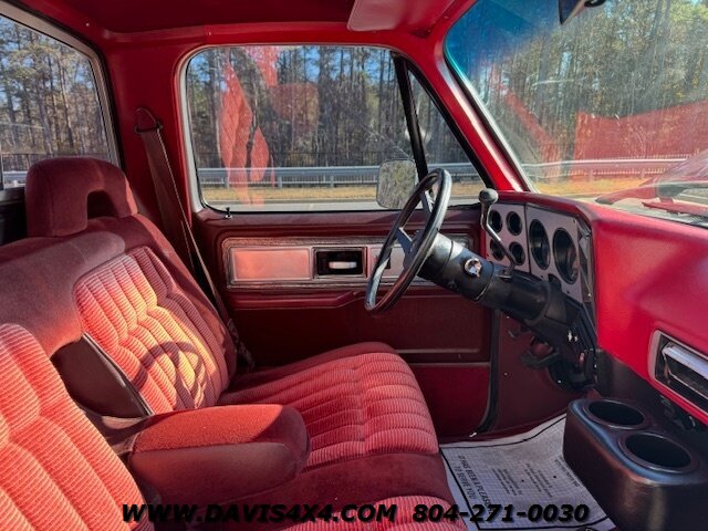 1980 Chevrolet Squarebody Stepside 4x4 Lifted - Photo 40 - North Chesterfield, VA 23237