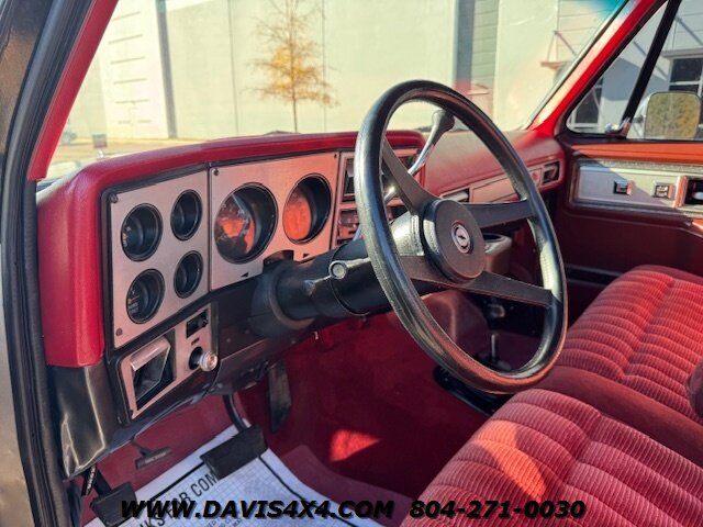 1980 Chevrolet Squarebody Stepside 4x4 Lifted - Photo 21 - North Chesterfield, VA 23237