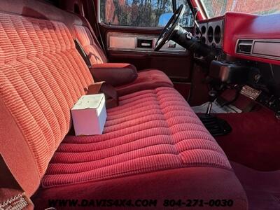 1980 Chevrolet Squarebody Stepside 4x4 Lifted - Photo 38 - North Chesterfield, VA 23237