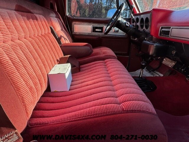 1980 Chevrolet Squarebody Stepside 4x4 Lifted - Photo 38 - North Chesterfield, VA 23237