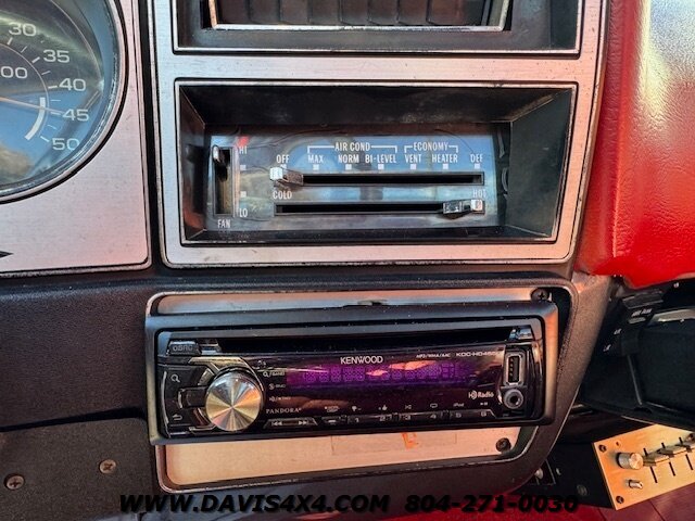 1980 Chevrolet Squarebody Stepside 4x4 Lifted - Photo 25 - North Chesterfield, VA 23237