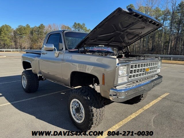 1980 Chevrolet Squarebody Stepside 4x4 Lifted - Photo 35 - North Chesterfield, VA 23237