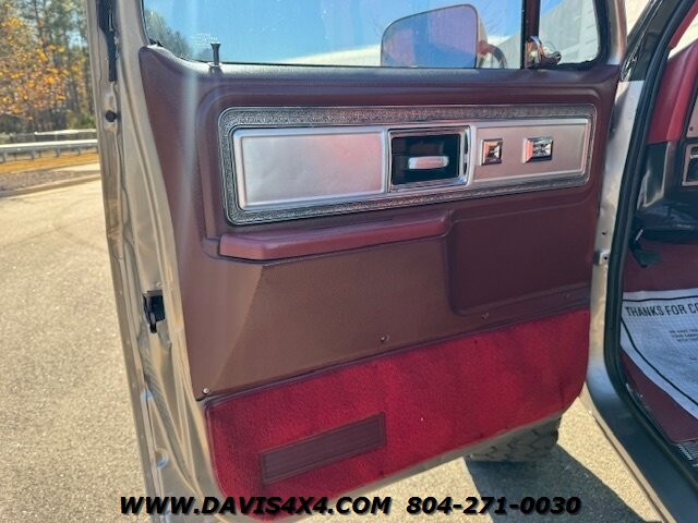 1980 Chevrolet Squarebody Stepside 4x4 Lifted - Photo 20 - North Chesterfield, VA 23237