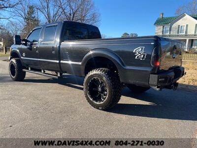 2013 Ford F-350 Superduty Diesel Lariat Crew Cab Long Bed 4x4  Lifted Pickup - Photo 6 - North Chesterfield, VA 23237
