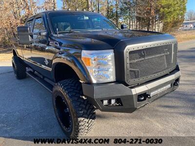 2013 Ford F-350 Superduty Diesel Lariat Crew Cab Long Bed 4x4  Lifted Pickup - Photo 17 - North Chesterfield, VA 23237