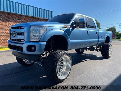 2011 Ford F-250 Crew Cab Long Bed Diesel Lifted 4x4 Pickup   - Photo 1 - North Chesterfield, VA 23237