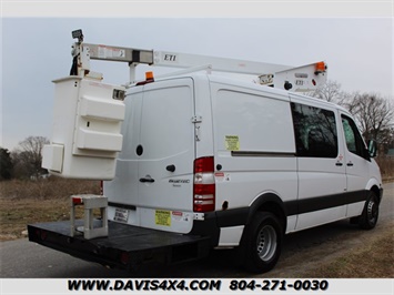 2013 Mercedes-Benz Sprinter Cargo 3500 Manlift Boom Bucket Diesel BlueTec Van  Truck 144 WB DRW ETI - Photo 5 - North Chesterfield, VA 23237