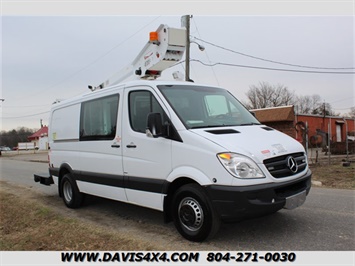2013 Mercedes-Benz Sprinter Cargo 3500 Manlift Boom Bucket Diesel BlueTec Van  Truck 144 WB DRW ETI - Photo 7 - North Chesterfield, VA 23237
