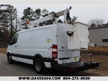 2013 Mercedes-Benz Sprinter Cargo 3500 Manlift Boom Bucket Diesel BlueTec Van  Truck 144 WB DRW ETI - Photo 3 - North Chesterfield, VA 23237