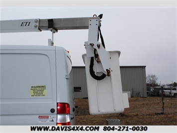2013 Mercedes-Benz Sprinter Cargo 3500 Manlift Boom Bucket Diesel BlueTec Van  Truck 144 WB DRW ETI - Photo 14 - North Chesterfield, VA 23237