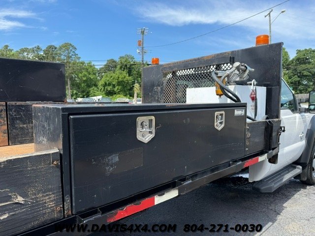 2016 Ford F-450 Superduty Diesel Flatbed Utility Work Truck - Photo 10 - North Chesterfield, VA 23237