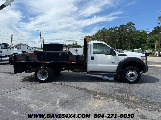 2016 Ford F-450 Superduty Diesel Flatbed Utility Work Truck - Photo 5 - North Chesterfield, VA 23237