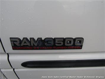 2001 Dodge Ram 3500 SLT 5.9 Cummins Turbo Diesel Refrigerated 12ft Box   - Photo 14 - North Chesterfield, VA 23237