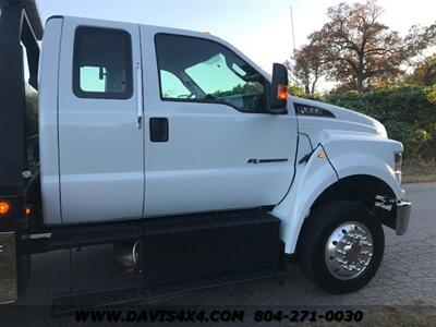 2018 FORD 650 Super Duty Extended/Quad Cab Diesel Rollback  Wrecker Commercial Two Car Carrier Tow Truck - Photo 21 - North Chesterfield, VA 23237