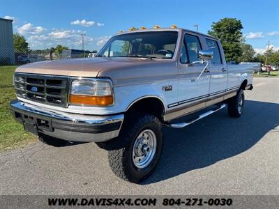 1996 Ford F-350 XLT OBS Crew Cab Long Bed 4x4 Pickup   - Photo 1 - North Chesterfield, VA 23237