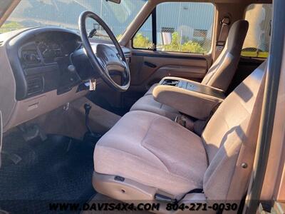 1996 Ford F-350 XLT OBS Crew Cab Long Bed 4x4 Pickup   - Photo 8 - North Chesterfield, VA 23237