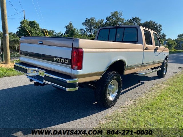 1996 Ford F-350 XLT OBS Crew Cab Long Bed 4x4 Pickup - Photo 4 - North Chesterfield, VA 23237