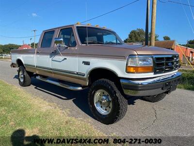 1996 Ford F-350 XLT OBS Crew Cab Long Bed 4x4 Pickup   - Photo 3 - North Chesterfield, VA 23237