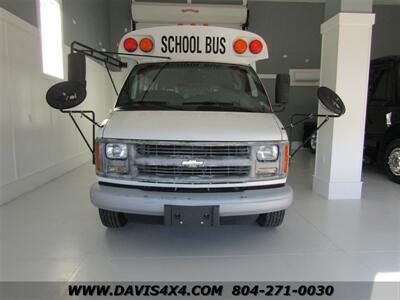 2002 Chevrolet Express 3500 Shuttle Bus/School Bus Style Girardin Minibus Single Rear Wheel Short - Photo 15 - North Chesterfield, VA 23237