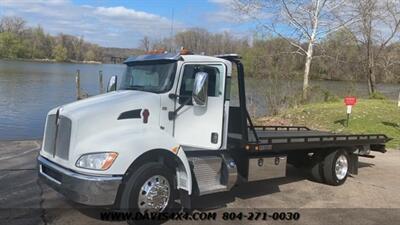 2019 KENWORTH T270 Diesel Rollback/Wrecker Tow Truck Two Car Carrier   - Photo 2 - North Chesterfield, VA 23237