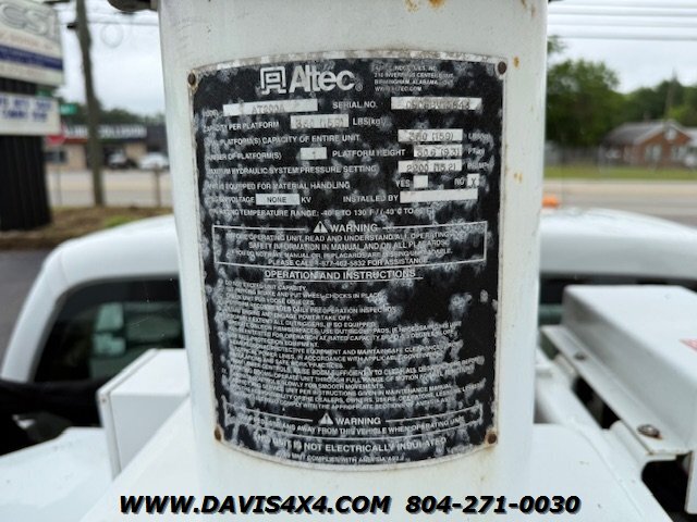 2008 Ford F-350 Superduty Altec Utility Bucket Truck - Photo 19 - North Chesterfield, VA 23237