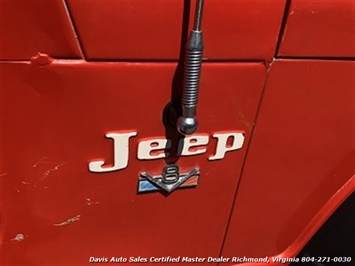 1973 Jeep CJ5 2 Door 4X4 304 V8 Unrestored 3 Speed Manual Loaded   - Photo 46 - North Chesterfield, VA 23237