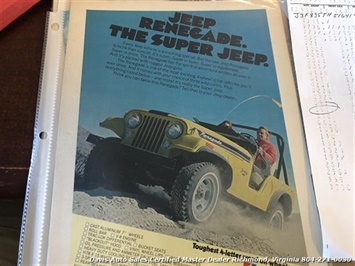 1973 Jeep CJ5 2 Door 4X4 304 V8 Unrestored 3 Speed Manual Loaded   - Photo 53 - North Chesterfield, VA 23237
