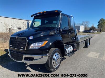 2024 International MV Extended Cab Rollback Flatbed Tow Truck Two Car  Carrier
