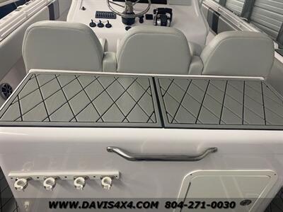 2017 Sonic Oceanspirit 36 Foot Center Console Pleasure/Fishing Boat  10.5 Wide Beam Triple 400R Mercury Outboard Engines With 120 Hours - Photo 59 - North Chesterfield, VA 23237