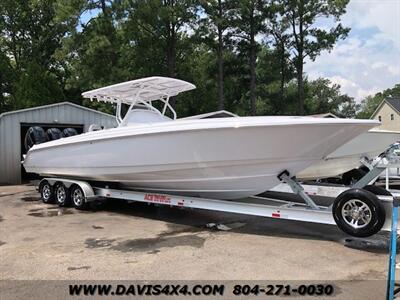 2017 Sonic Oceanspirit 36 Foot Center Console Pleasure/Fishing Boat  10.5 Wide Beam Triple 400R Mercury Outboard Engines With 120 Hours - Photo 2 - North Chesterfield, VA 23237