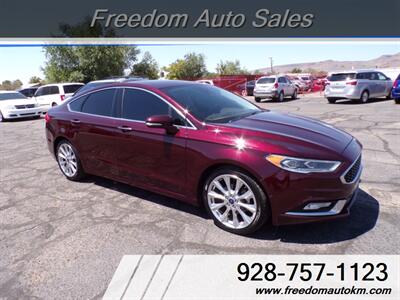 2017 Ford Fusion Platinum   - Photo 1 - Kingman, AZ 86409