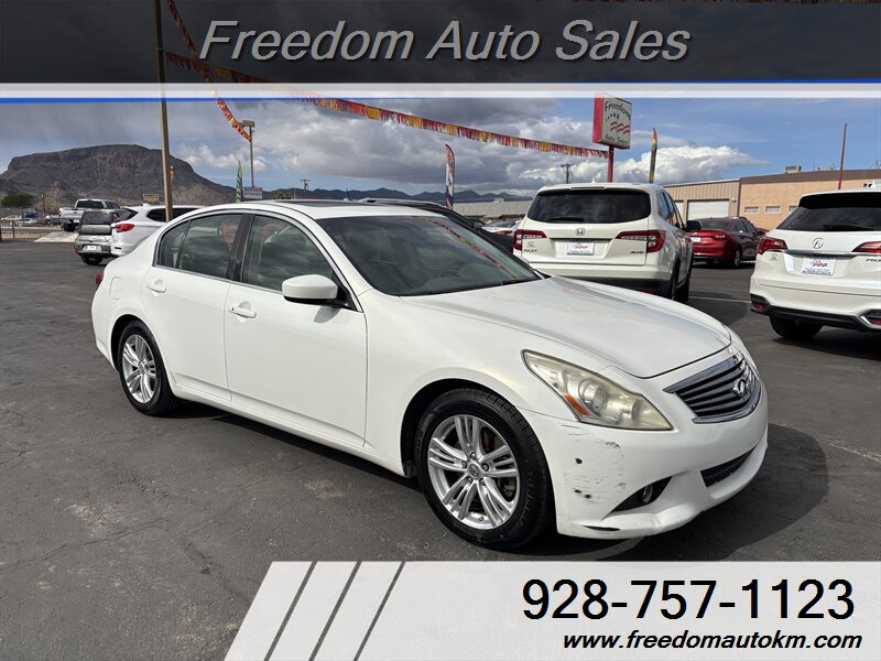 2012 INFINITI G Sedan 37 Journey