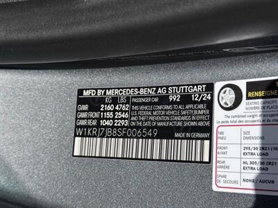 2025 Mercedes-Benz AMG GT 63 - Photo 97 - Studio City, CA 91604