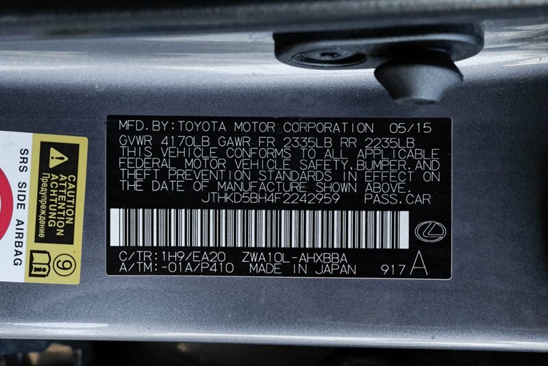 2015 Lexus CT 200h 200h photo