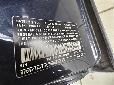 2005 Saab 9-5 Arc 2.3T 4DR TURBO WAGON   - Photo 37 - Hamilton, OH 45015