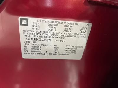 2012 Chevrolet Equinox LTZ 4DR SUV   - Photo 37 - Hamilton, OH 45015