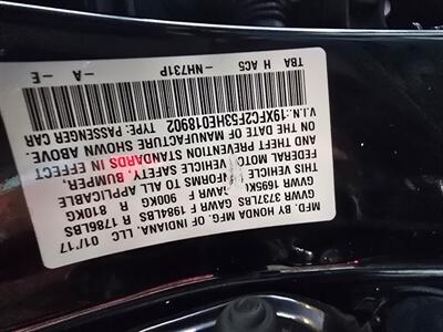 2017 Honda Civic LX - Photo 28 - Hamilton, OH 45015