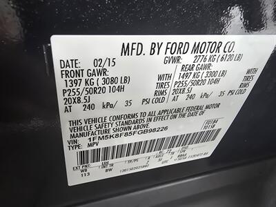 2015 Ford Explorer Limited 4DR SUV AWD   - Photo 40 - Hamilton, OH 45015