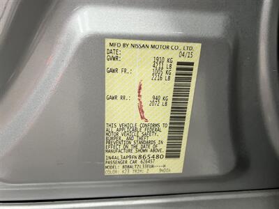 2015 Nissan Altima 2.5 SL 4DR SEDAN   - Photo 36 - Hamilton, OH 45015