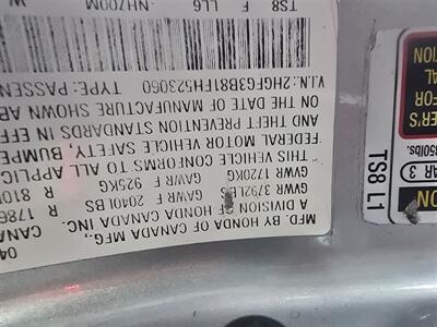 2015 Honda Civic EX 2DR COUPE   - Photo 26 - Hamilton, OH 45015