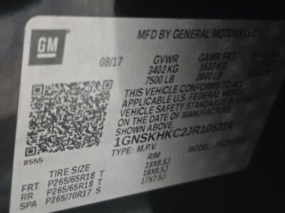 2018 Chevrolet Suburban LT 4DR SUV 4X4 - Photo 26 - Hamilton, OH 45015