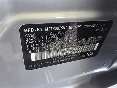 2024 Mitsubishi Mirage ES 4DR SEDAN   - Photo 23 - Hamilton, OH 45015