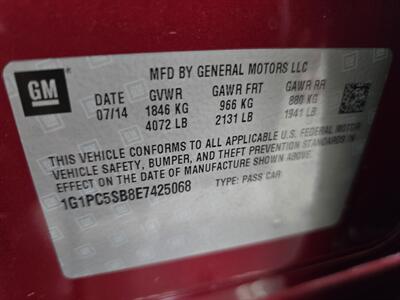 2014 Chevrolet Cruze 1LT Auto 4DR SEDAN - Photo 31 - Hamilton, OH 45015