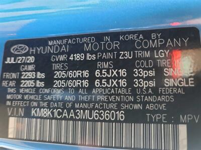 2021 Hyundai KONA KONA SE 4DR WAGON   - Photo 34 - Hamilton, OH 45015