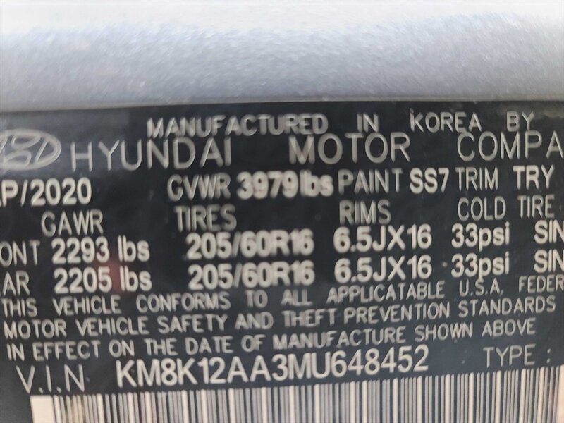 2021 Hyundai Kona SE KONA 4DR CROSSOVER AWD photo