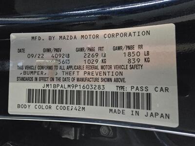 2023 Mazda Mazda3 Hatchback 2.5 S Carbon Edition 4DR HATCHBACK   - Photo 37 - Hamilton, OH 45015