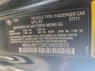 2012 BMW 1 Series 135i 2DR CONVERTIBLE   - Photo 41 - Hamilton, OH 45015