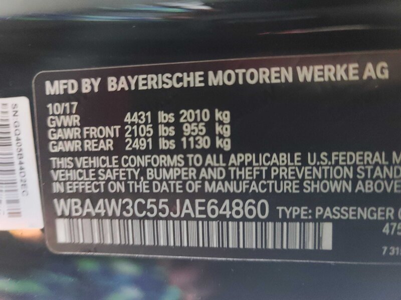 2018 BMW 4-Series 430i 2DR COUPE/MANUEL photo