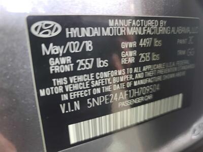 2018 Hyundai Sonata SE   - Photo 32 - Hamilton, OH 45015